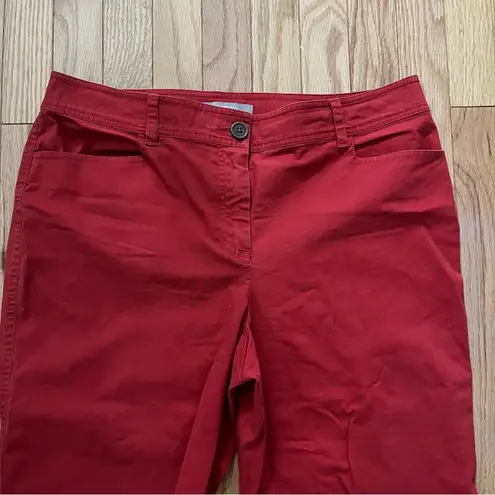 Chico's Chico Red Capri Pants Size1.5