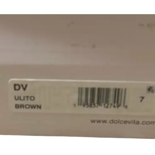 Dolce Vita Womens Ulito Brown Faux Fur Sherpa Lined Duck Boots Brown Size 7 NEW