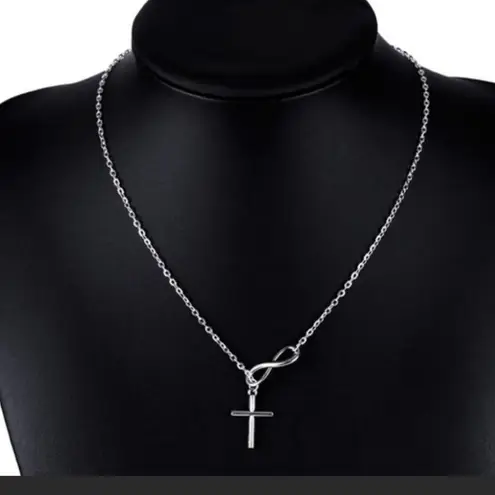 infinity Cross  Necklace