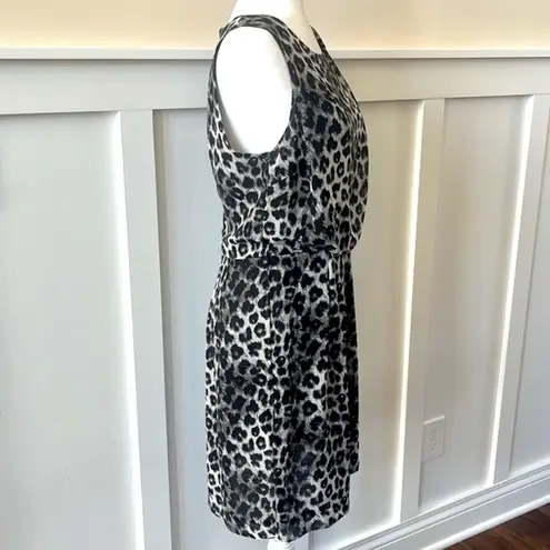 Apt. 9  Cheetah Print Sleeveless Sheer Dress with Lining 6 - Image 3