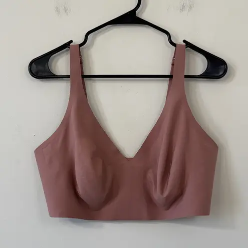 Bombas No Show Plunge Bralette Coco Plum Size 2X
