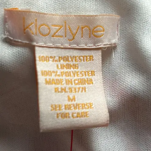 New Klozlyne Long Sleeve Open Knit Semi