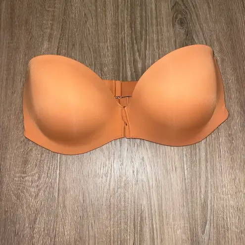 Where W/ Thal The Everywhere Strapless Bra in Golden Hour Orange Size undefined