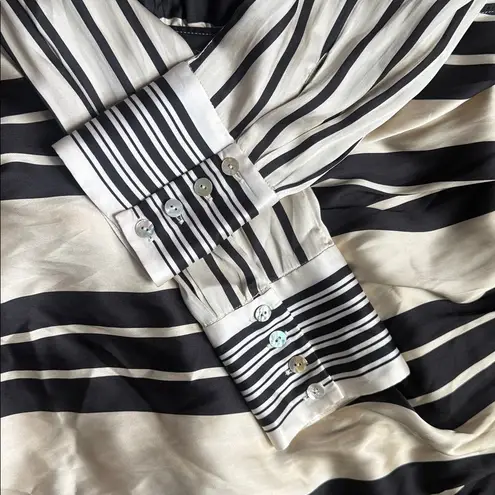 L'Academie The Kamille Mini Dress in Multi Stripe medium