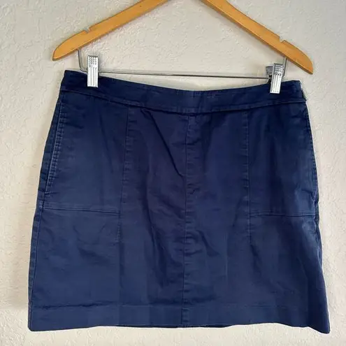 Polo Golf Ralph Lauren Navy Skort Skirt Size 10 Preppy Sporty Collegiate Blue