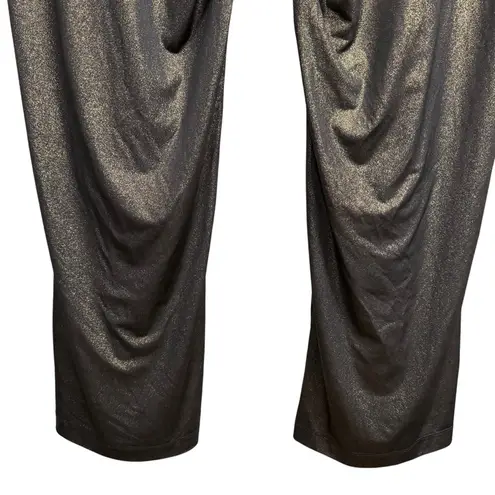 Ashley Stewart Pants Size 22/24 Black and Gold