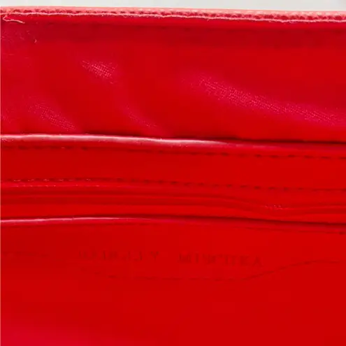 Badgley Mischka Red Crossbody Shoulder Bag Purse Wedding Cocktail Party