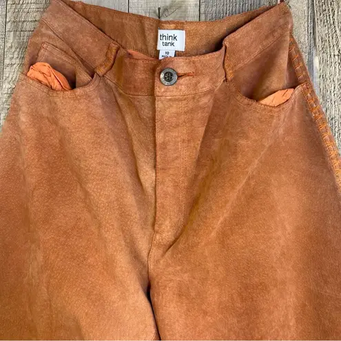 Think Tank Size 10 100% Pig Suede Pants (has flaw)