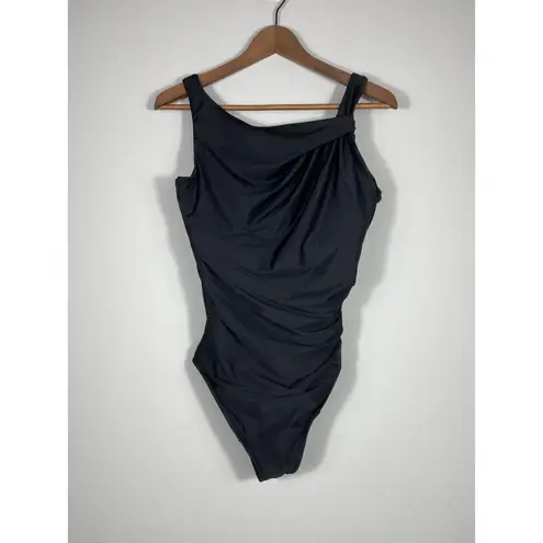 MiracleSuit Avra One Shoulder Swimsuit Women’s Size 14