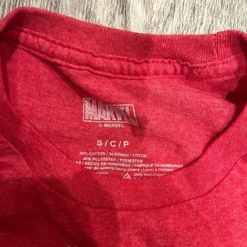 Marvel "Today I Feel I am Groot" Funny Avengers Red Small Unisex T-Shirt