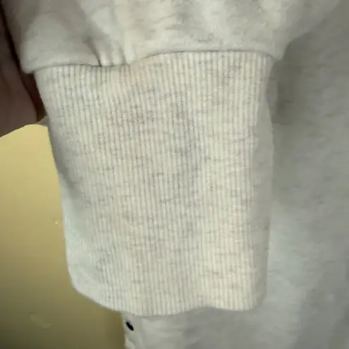 Anthropologie Daily Practice Twist Collar Hoodie Size XS Oversized Outdoor Yoga Tan