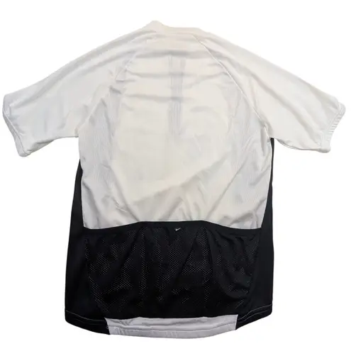 Nike  Dri-FIT Cycling Jersey – Women's L White Black Short Sleeve Italy
