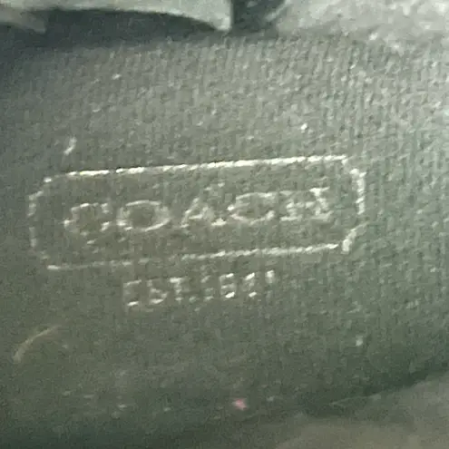 Coach  “Joyous” Signature Black Boots