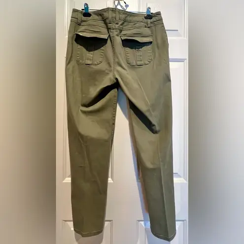 1822 Denim pants - light olive green - size 12