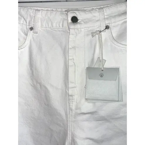 Loulou Studio Isu Shorts in Ivory 25 New Womens Bermuda Long Knee White