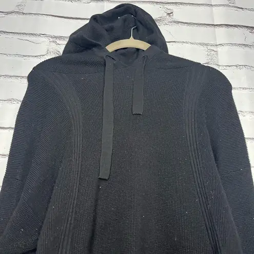 Cyrus Black Fleece Pullover Hoodie S Cozy Loungewear Soft Casual Top Knit Y2K