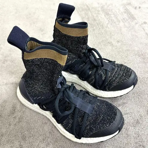adidas by Stella McCartney Ultra Boost X Mid Sneakers Size 6 Blue