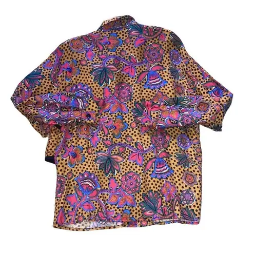 Schrader Separates Vintage Illusion Quilted Vest & Blouse Funky Layered Look 16