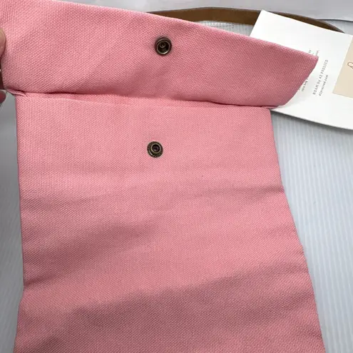 ROAM by 42 Pressed Travel Bag Crossbody Pink Mustard Canvas Purse