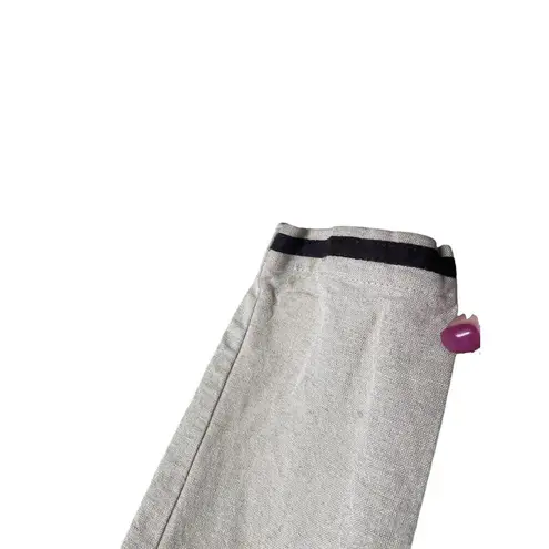 Harvé Benard Harve Bernard Women Cropped Jacket 4 Beige Brown Trim Scabby Chic Boho Y2K Retro