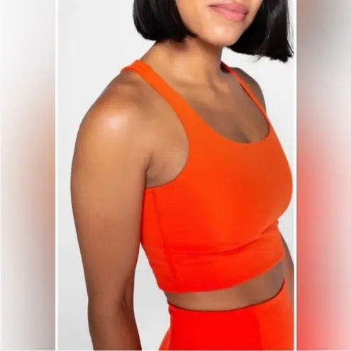 Girlfriend Collective  Paloma Sports Bra Orange