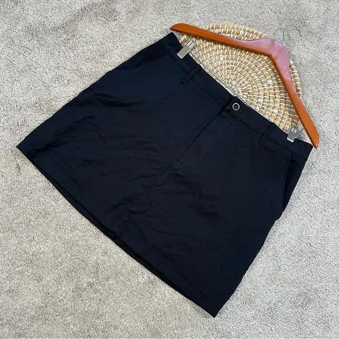 Icebreaker Women’s Berlin Merino Wool Cotton Mini Skirt Outdoor in Black 32