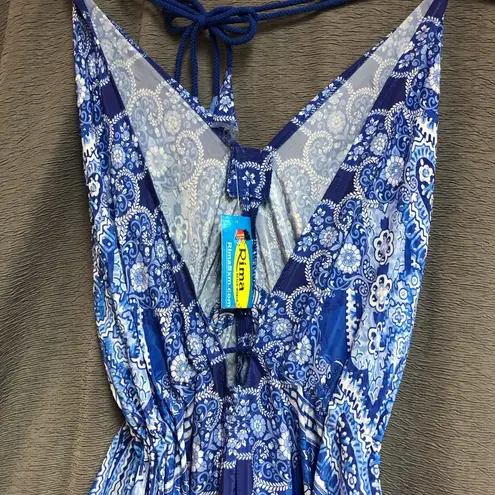 NWT RIMA, beach world silky scarf long dress, or a swim coverup Size undefined