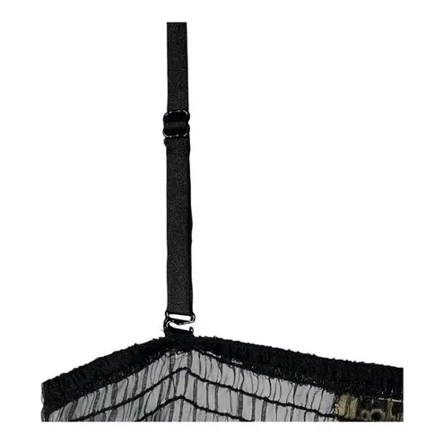 Lucy Paris Lucy & Co. Black Lace Floral Mini Dress Cocktail Pockets Small NWT