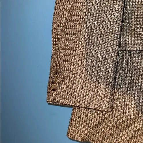 Haggar City Casuals Blazer Womens 2XL Tan Size 2X