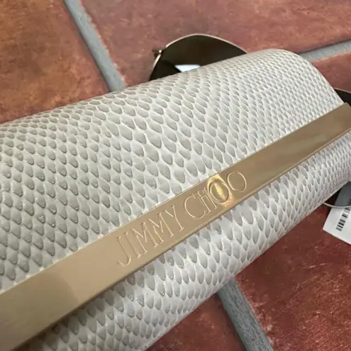 Jimmy Choo NWT Gold Squared Sunglasses