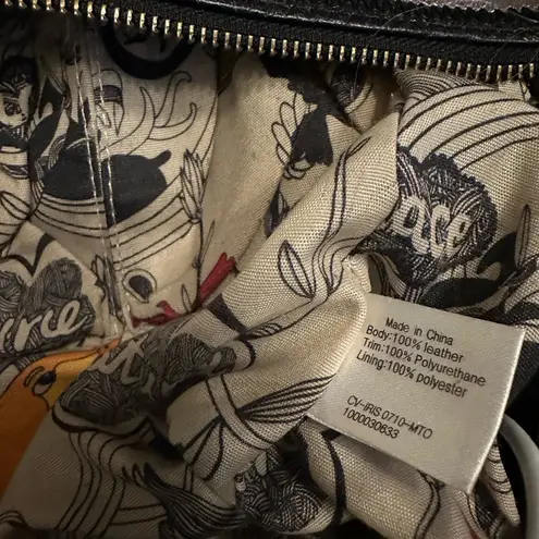 The Sak The Saks Leather Crossbody shimmer bag