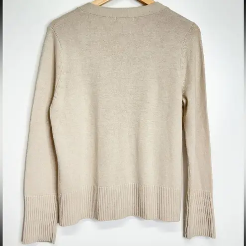 Alberto Makali New York Wool Blend Winter Snowflake Sweater Size Large