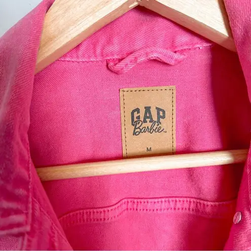 Gap Barbie  Jean Jacket Pink Puff Sleeve - Adult Medium NEW