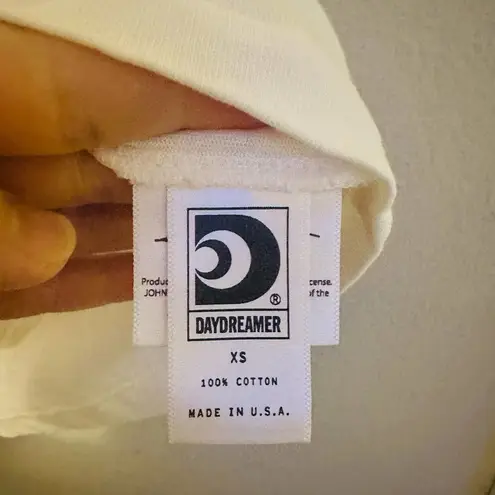 Daydreamer Johnny Cash Ring of Fire Tour T-Shirt in Vintage White Size XS