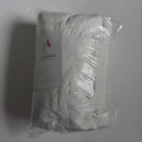 Tourance Long Scarf Florence Ivory NWT White