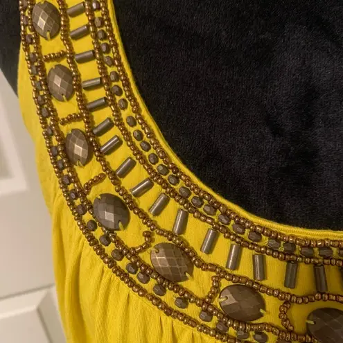 Grace Elements NWT Scoop Neck Beaded Tank