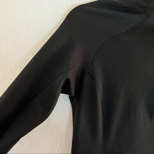 Patagonia  Women's Capilene Thermal Weight Zip-Neck in Black Sz S EUC