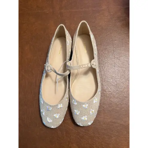 Larroudé Blair Mary Jane Flats