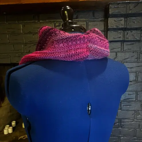 Handmade Crochet Cowl 100% Acrylic Purple