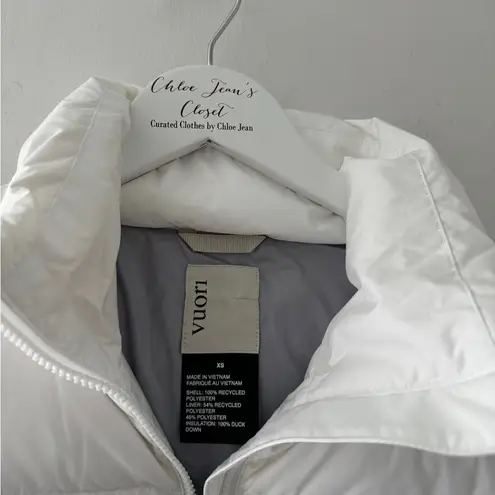 Vuori Hillside Down White Vest XS