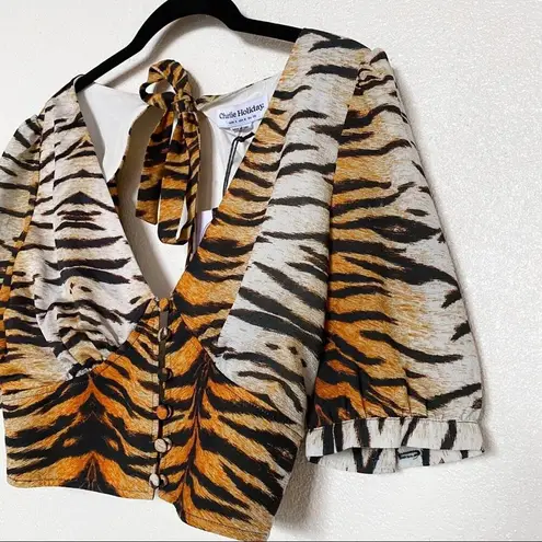 Charlie Holiday Avoca Animal Instinct Top Size 4