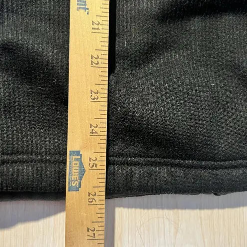 REI Women XL Black Zip Sleeveless Vest Jacket Pockets Fleece Outdoor Hiking Camp