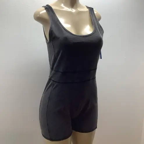 Arizona Washed Black Shorts Romper Size X-Large New With Tags