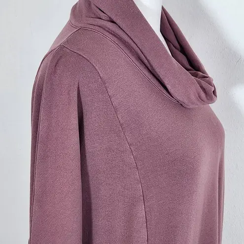 J. Jill Mauve Turtleneck Knit Dress Size Small J. Jill Wearever Plum Dress Purple