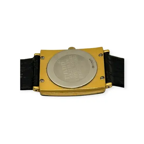 Rado ꔘ Iconic Jubile Integral Diamonds Watch ꔘ Black and Gold ꔘ Florence Strap