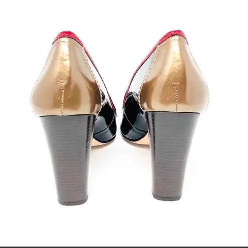 Corso Como patent leather loafer pumps, size 8.5