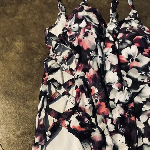 Tempt Me Women One Piece Bathing Suit Slimming Crisscross Lace Up Sexy Swimsuits