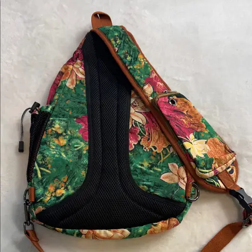 Baosha Multicolored Print Sling Backpack Crossbody Chest Bag Multi