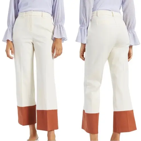 Alfani Double Color Straight Casual Pants Size 10 Petite