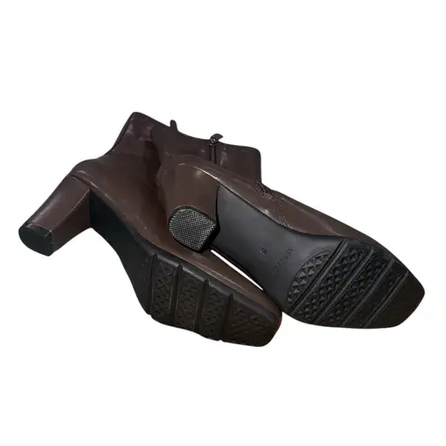 Aerosoles NEW Chill Ankle Boots - Cinnamon Brown